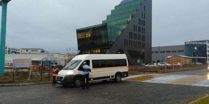 Bursa’da Servis Araçlarına Sıkı Denetim