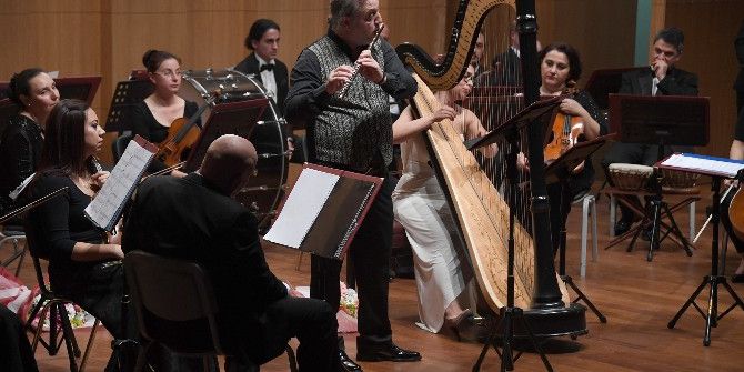 ’Soli Pompeipolis’ Flüt-arp Konçertosu Mersinlileri Büyüledi