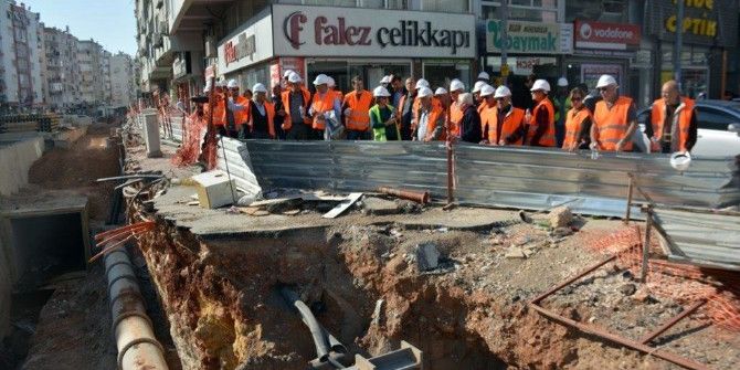İmo Üyeleri Büyükşehir Yatırımlarını İnceledi