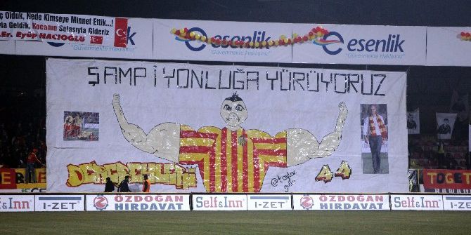 Yeni Malatyaspor Taraftarından Giresunspor Maçında Görsel Şov