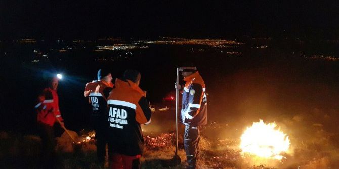 Hasan Dağı’nda Yangın