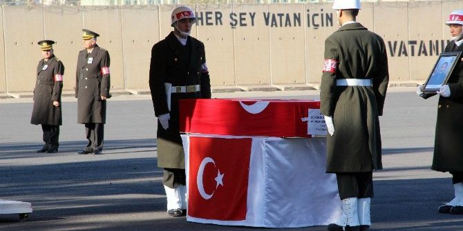 Şehit Korucu İçin Tören Düzenlendi