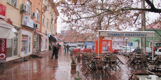 Hisarcık’ta Yağmur Çiftçinin Yüzünü Güldürdü