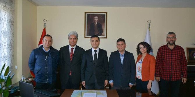 Yıldızeli Meslek Yüksekokulu Müdürü Yıldız’dan, Kaymakam Pınar’a Ziyaret