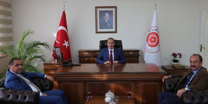 Başkan Çiftçi’den, Cü Rektörü Yıldız’a Hayırlı Olsun Ziyareti