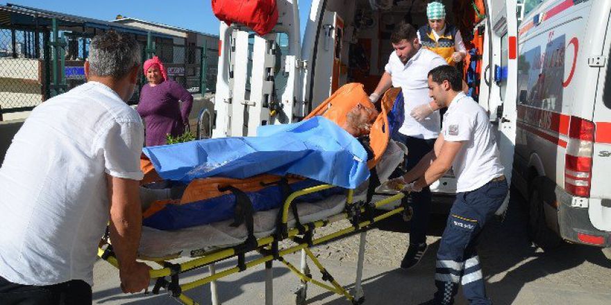 İnşaattan Düşen İşçi Yaralandı