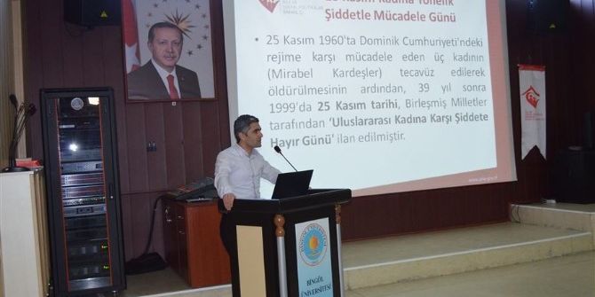 Öğrencilere Şiddetle Mücadele Konferansı