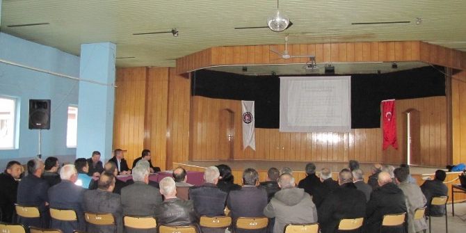 Hisarcık’ta Köylere Hizmet Götürme Birliği’nin Olağan Meclis Toplantısı