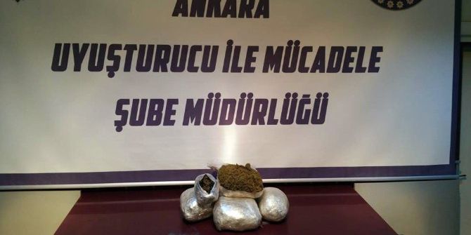 Başkent’te Uyuşturucu Operasyonu
