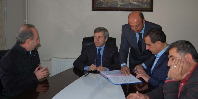 Osb’nin Yer Tahsisi İçin Protokol İmzalandı