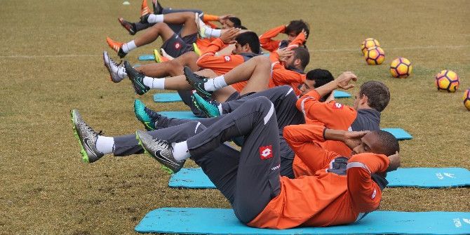 Adanaspor, Gençlerbirliği Maçı Hazırlıklarını Sürdürdü