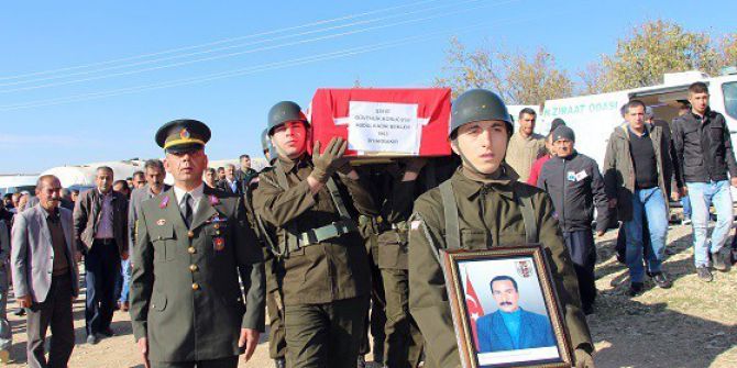 Şehit Korucu Defnedildi