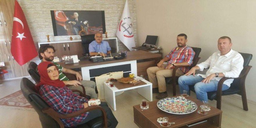 Ak Parti Avanos Teşkilatı İlçe Milli Eğitim Müdürü Berk’i Ziyaret Etti