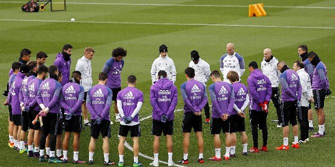 Real Madrid’den Chapecoense İçin Saygı Duruşu
