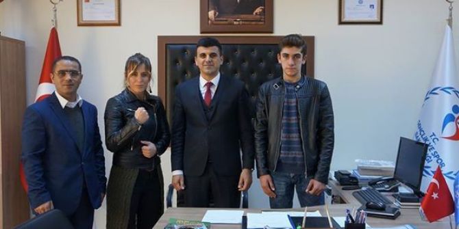 Muay Thai Milli Takımına Çağrılan Sporculardan Karakaya Ve Geyikoğlu’na Ziyaret