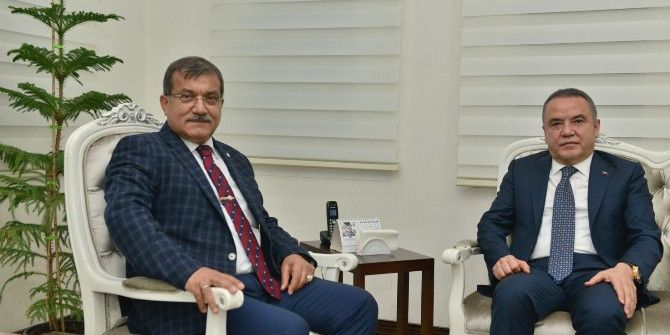 Başkan Böcek’ten Uzunkaya’ya Ziyaret