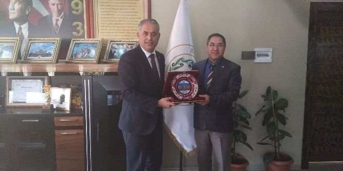 Bilecik Ptt Başmüdürü Bozkurt’tan Başkan Yaman’a Ziyaret