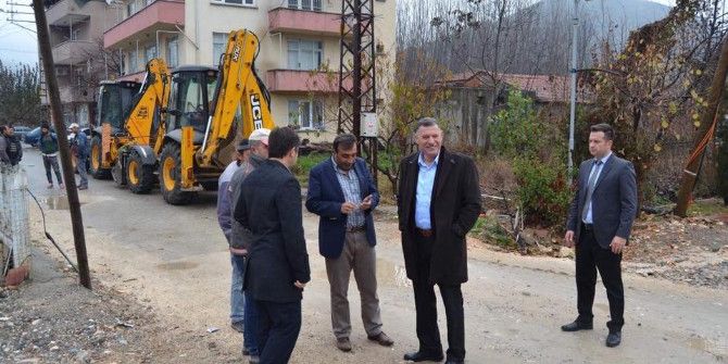 Vezirhan Beldesi İstasyon Mahallesi Doğalgaza Kavuşuyor