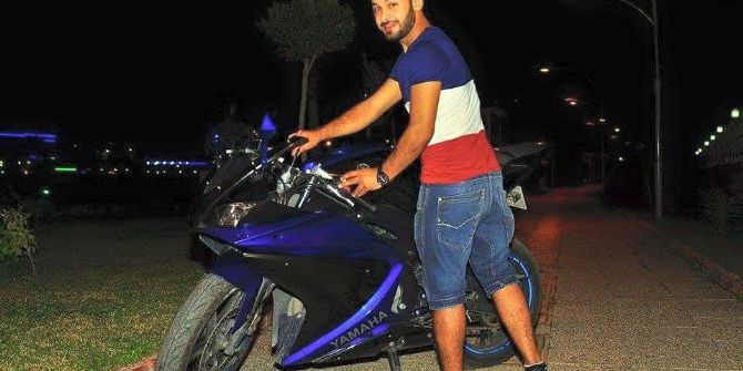 Motosikletli Gencin Feci Ölümü