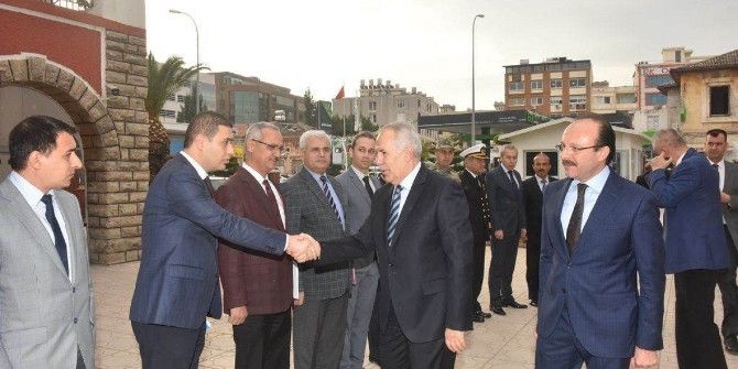 Vali Ata İskenderun Kaymakamı Özyiğit’ten Brifing Aldı
