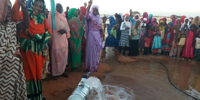 Sudan’da İhlas Vakfı İle Gelen Su Sevinci