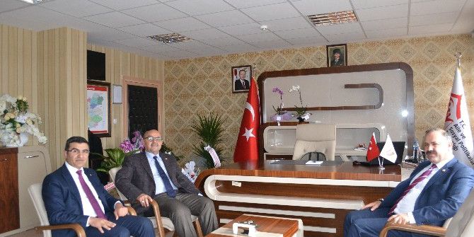 Ak Parti Milletvekili Deligöz, Asp İl Müdürlüğü’nü Ziyaret Etti