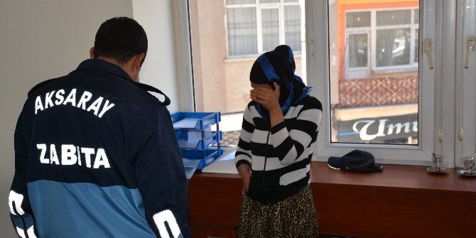 Aksaray’da Zabıtadan Dilenci Operasyonu