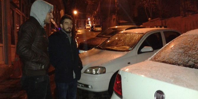 Tekirdağ’da Kar Yağışı Başladı