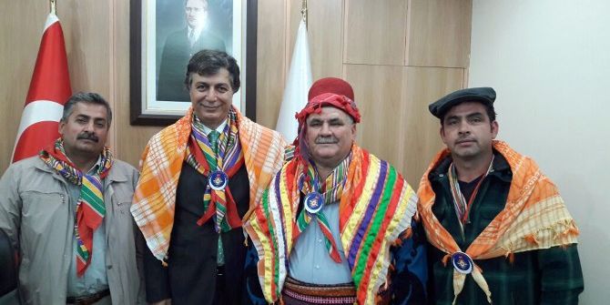 Yörüklerden Avşar Bey’i Başsavcı’ya Ziyaret