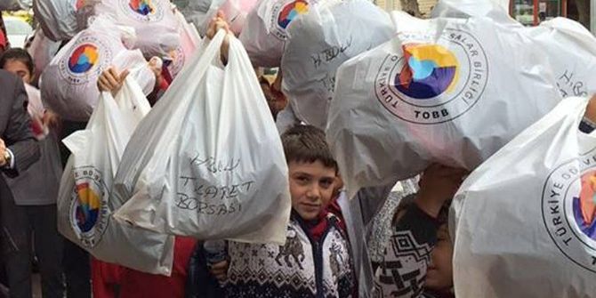 Hayrabolu Ticaret Borsası’ndan İhtiyaç Sahibi Öğrencilere Yardım