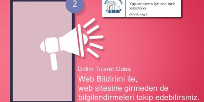Didim Ticaret Odası’ndan Üyelerine Yeni Hizmet