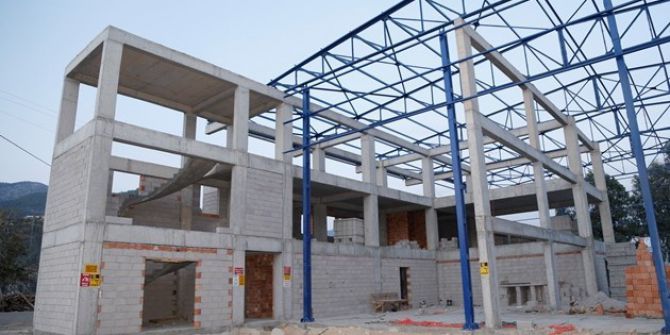 Meski, Bozyazı’da Teknik Birimler Binası Yapıyor