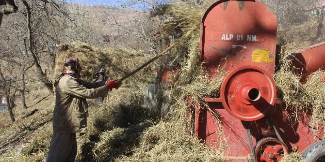 Hakkarili Besiciler Kış Hazırlıklarını Sürdürüyor