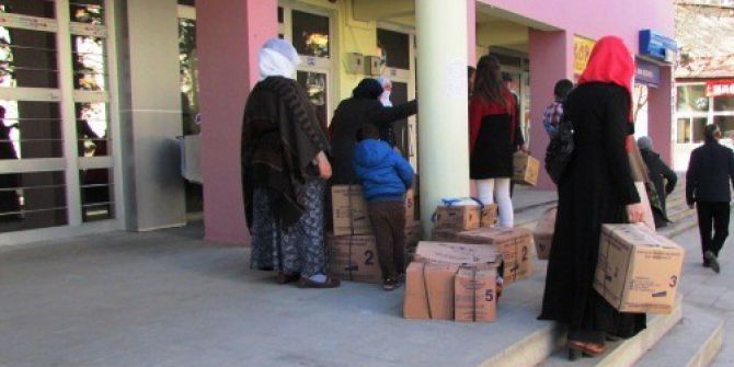 Bulanık Belediyesinden Halka Yardım