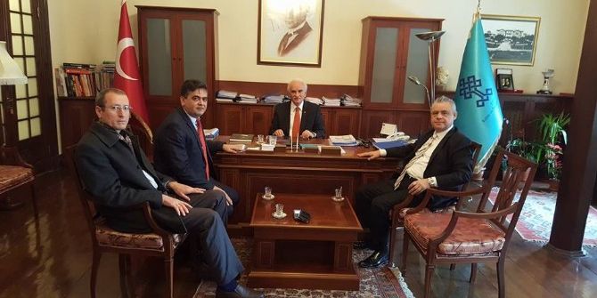 Başkan Yalçın Ankara’da