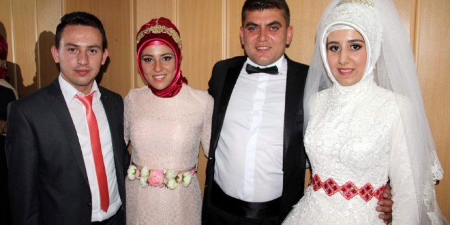 İki Kardeş Aynı Gün Dünyaevine Girdi