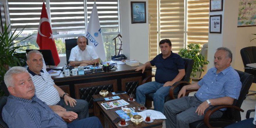 Saray Belediye Başkanı Çoban, Teski Genel Müdür Başa’yı Ziyaret Etti