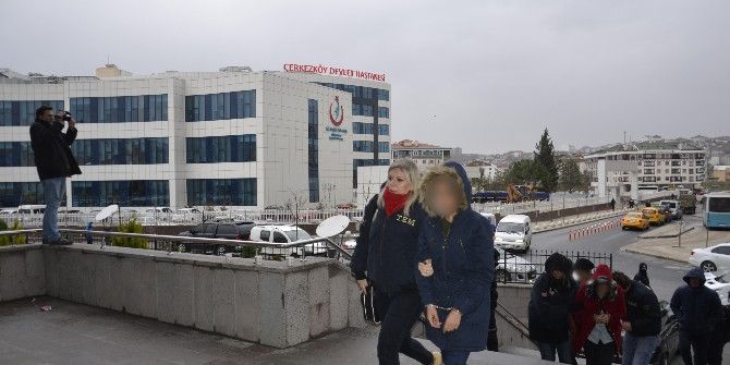 Tekirdağ’da 10 Pkk Şüphelisi Adliyeye Sevk Edildi