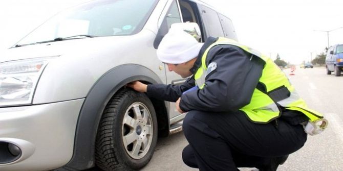 Kış Lastiği Taktırmamanın Cezası 602 Tl