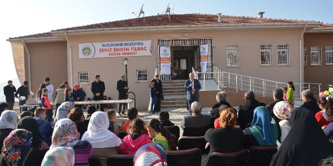 Şehit Engin Tilbaç Eğitim Merkezi Tanıtıldı