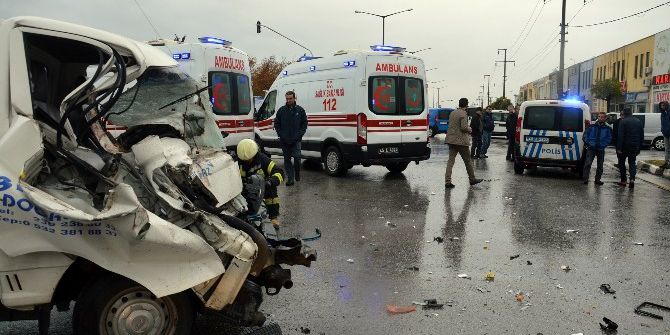 Manisa’da Trafik Kazası: 1 Yaralı