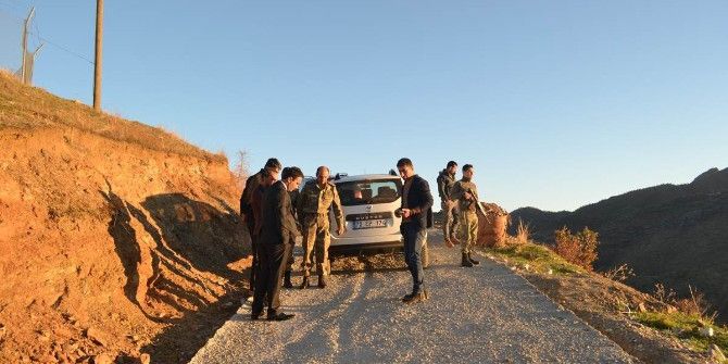 Kaymakam Dundar, Pahan Tepe Yolunu İnceledi