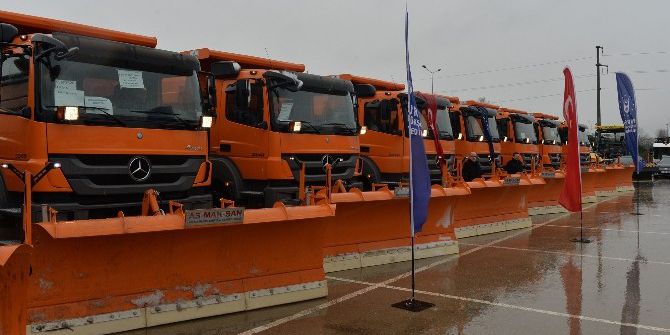 Büyükşehir ’Kar’a Hazır