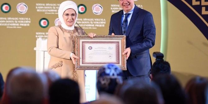 Antalya Büyükşehir’e ’Kadın Dostu İş Yeri "Birincilik Ödülü