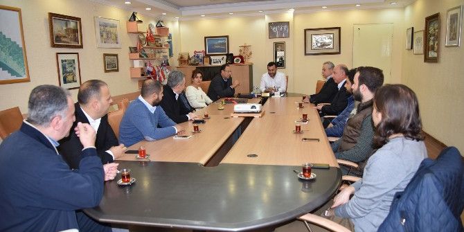 Altid Yeni Yönetimi Başkan Yücel’i Ziyaret Etti