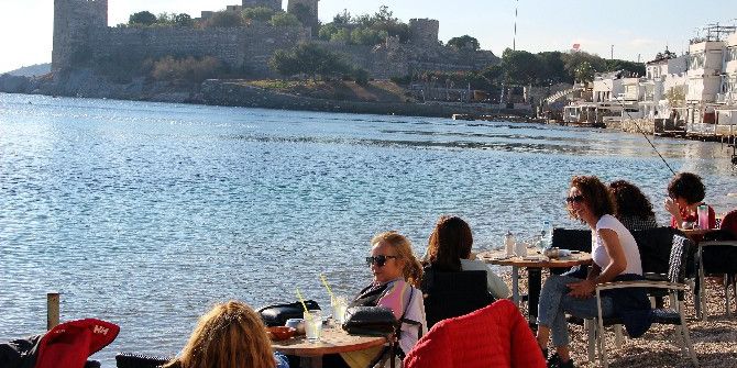 Bodrum Yağışların Ardından Yazı Yaşıyor