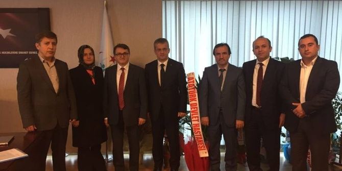 Kamu Hastaneleri Genel Sekreteri Erdem’e ’Hayırlı Olsun’ Ziyaretleri