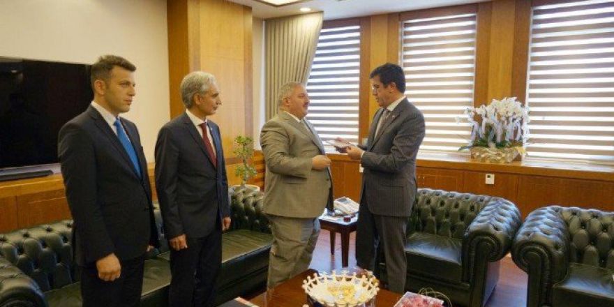 Ekonomi Bakanı Nihat Zeybekci İle Görüşme