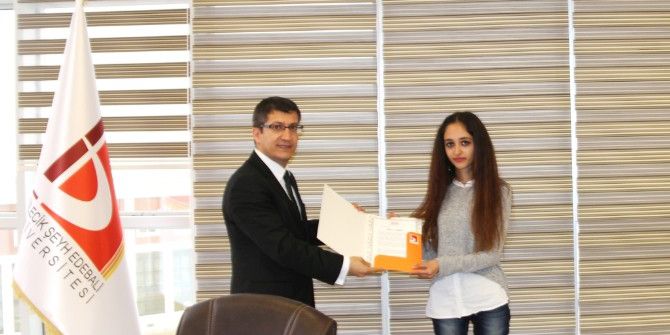 Üniversite Öğrencilerine Yök Başkanı Saraç’tan Teşekkür Belgesi