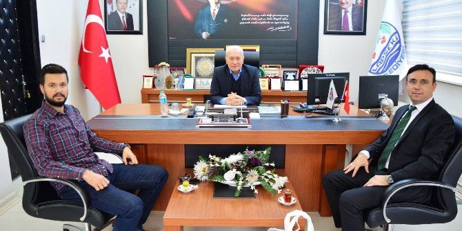 Afad Müdürü Yılmaz Lapseki Belediyesi’ni Ziyaret Etti